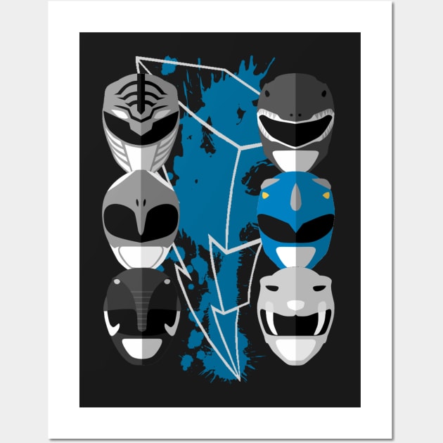 It's Morphin Time - Triceratops Wall Art by Vitalitee